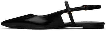 Odjeća BY FAR BY FAR Jess Slingback Ballerina Flats Crna | 22SSJESFBLGLS, 2