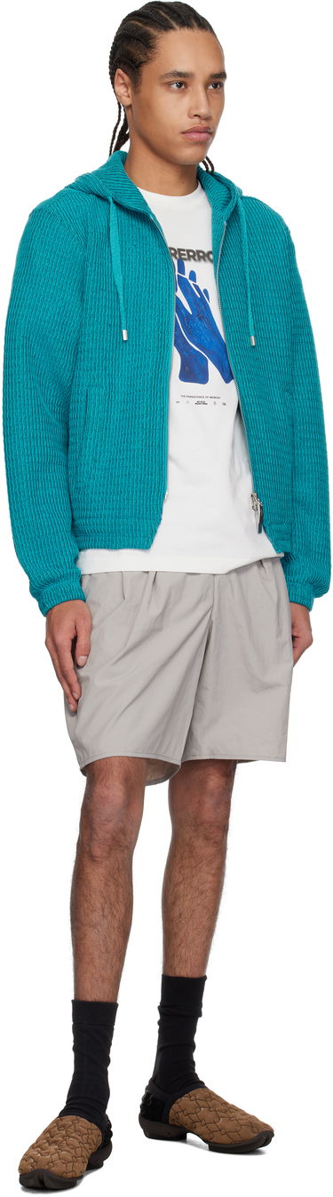 Kratke hlače ADER ERROR ADER error 0202 Pleated Shorts Siva | BO01SSBT0202GR, 3