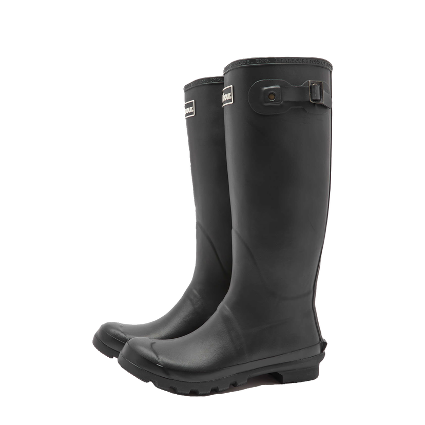 Tenisice i cipele Barbour Black Bede Rubber Wellies Crna | LRF0043BK11