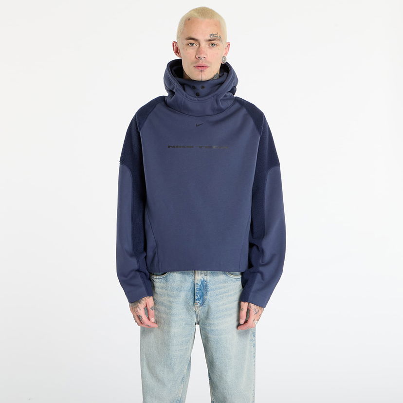 Dukserice Nike Tech Boreas Oversized Hoodie Tamnoplava | IB3363-437