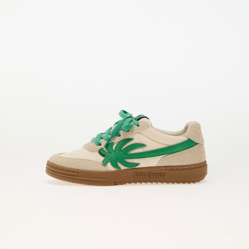 Tenisice i cipele Palm Angels Kids Palm Beach University Nylon Beige Green EUR 33 Bež | PBIA015S25FAB0016155