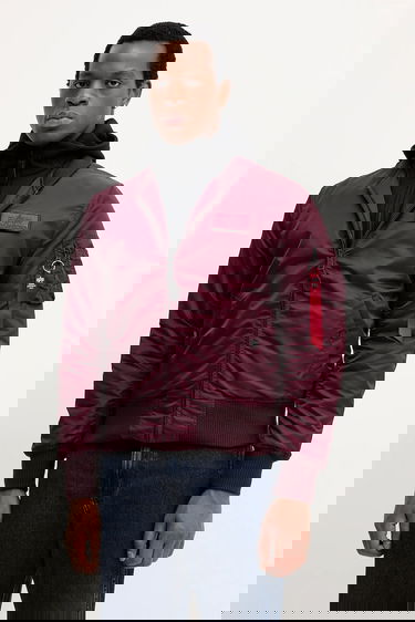 Bomber jakna Alpha Industries Winter Bomber Jacket Tamnocrvena | 183110.608, 0