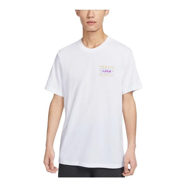 Majica kratkih rukava Nike Lebron James DRY-FIT Graphic T-Shirt Bijela | FD0073-100, 0