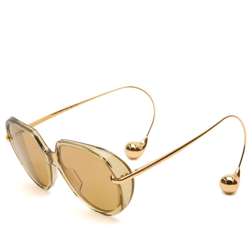 Sunčane naočale Bottega Veneta Drop Sunglasses Bež | BV1436S-004