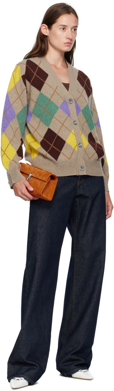 Džemper &Daughter &Daughter Ava Argyle Cardigan Bež | WL24206, 3