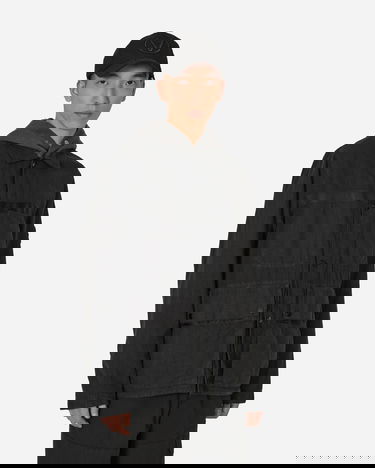 Jakna Stone Island Lino Nylon Tela-TC Field Jacket Crna | 801542330 V0029, 1