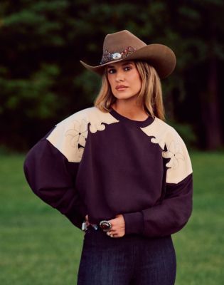 Dukserice Wrangler Lainey Wilson Lainey Crew Neck XS Višebojno | 112374955:XS, 0