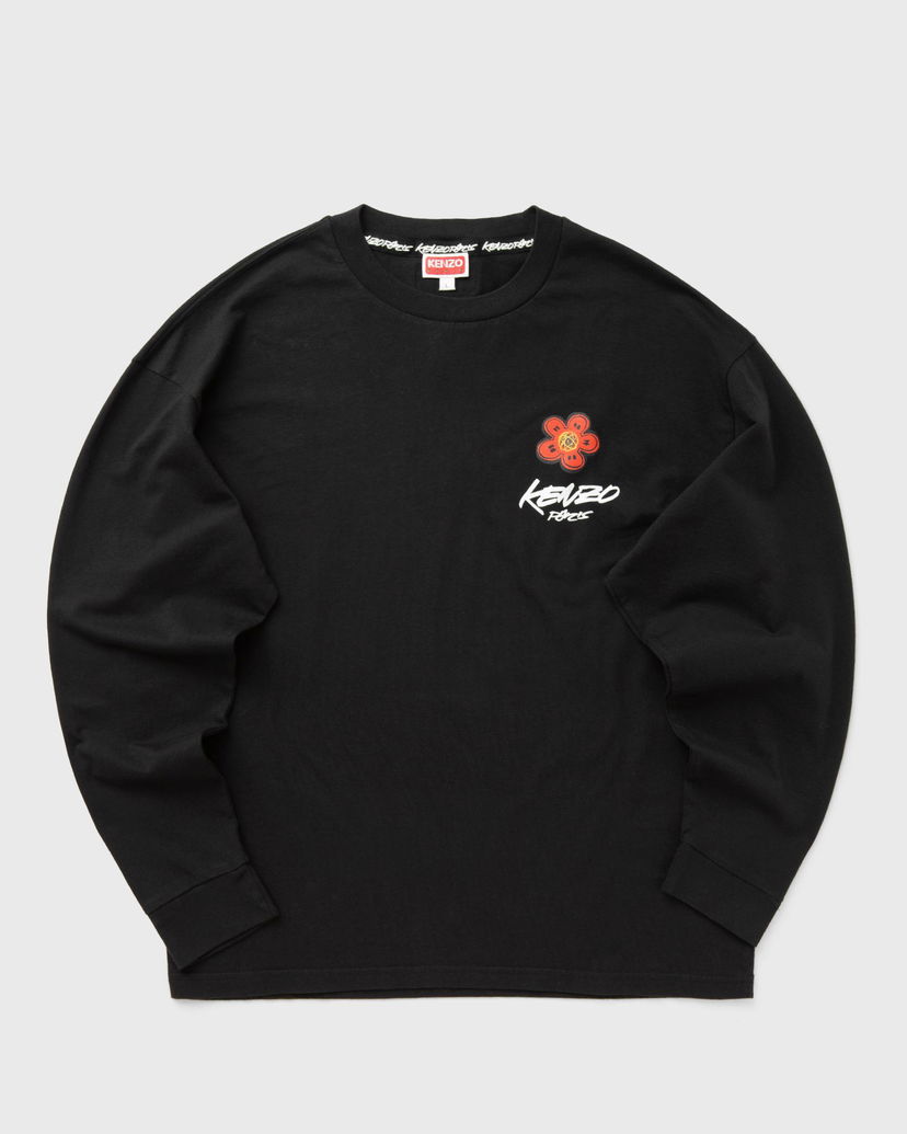 Majica kratkih rukava KENZO Kenzo Futura Relax Long Sleeve T-Shirt Crna | FF65TL3514SG.99J