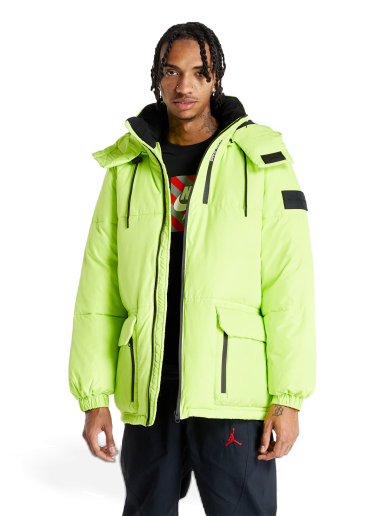 Pernata jakna CALVIN KLEIN Blocking Hooded Short Puffer Žuta | J30J318679 LAG