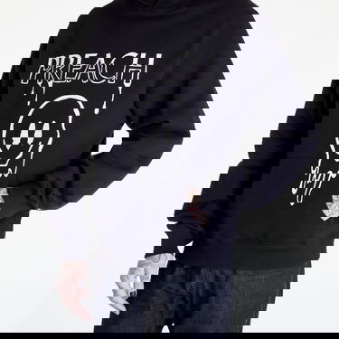 Dukserice PREACH Regular Distorted Smiley H GOTS Crna | 206247 900, 2