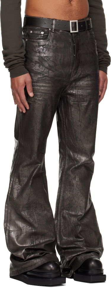 Jeans Rick Owens Rick Owens DRKSHDW Concordians Bolan Bootcut Jeans Metalik | DU02E7365 SBZMC, 1