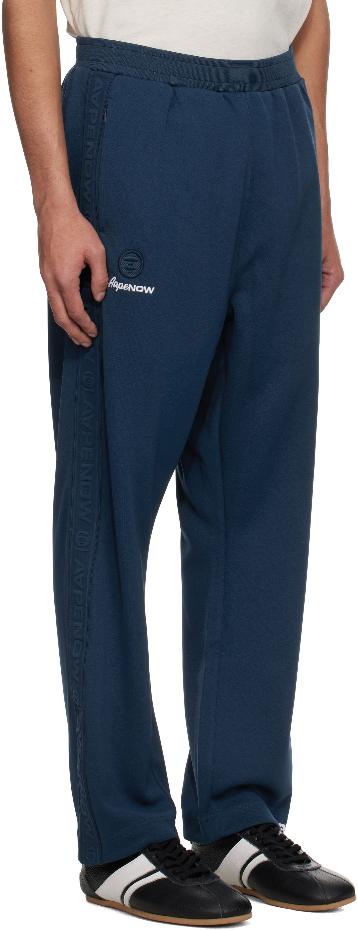 Trenirka AAPE by A Bathing Ape AAPE by A Bathing Ape 'AAPE Now' Sweatpants Tamnoplava | AAPPTMB674XXNNYX, 1
