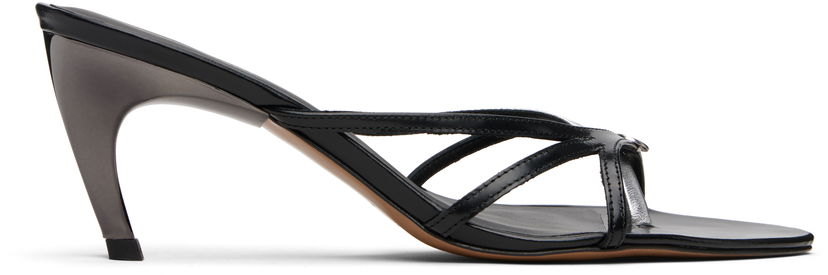Dodaci Coperni Coperni Low Strap Heeled Sandals Crna | COPSH80F6046