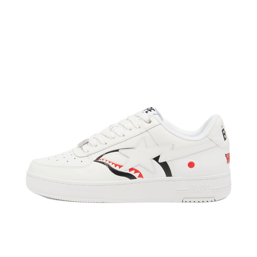Tenisice i cipele BAPE Bape Sta Shark M2 "White" Bijela | 001FWK801307M-WHT