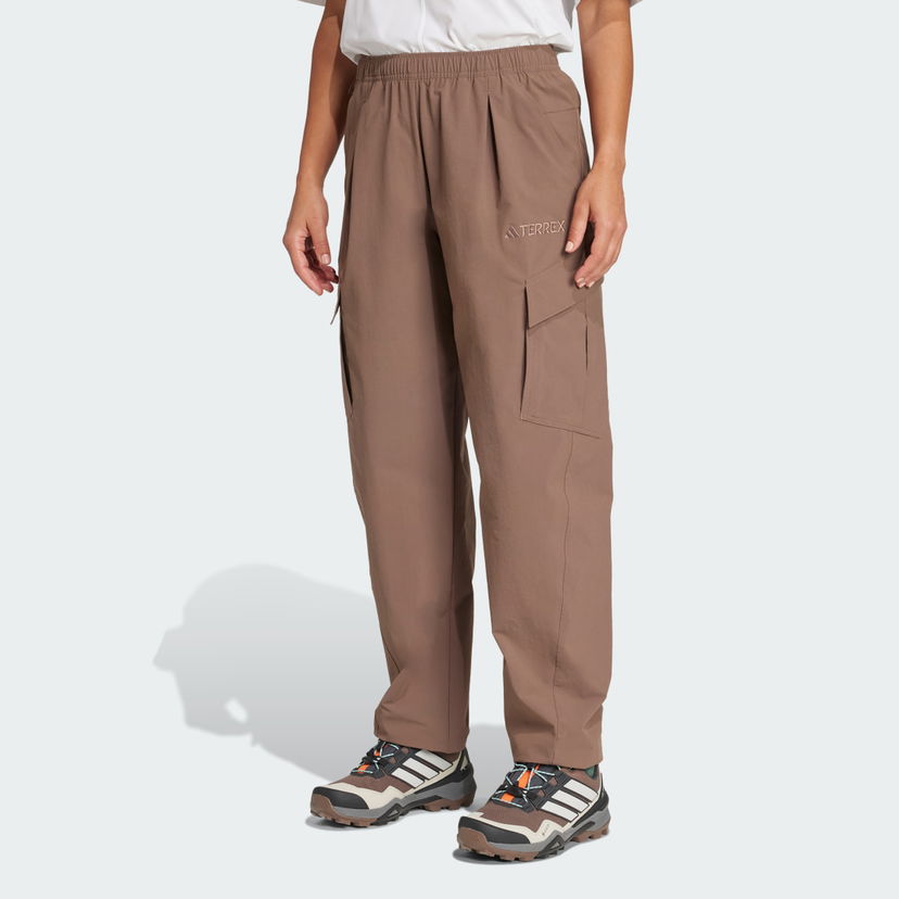 Cargo hlače adidas Performance Terrex Xploric Cargo Pants Smeđa | JM9857