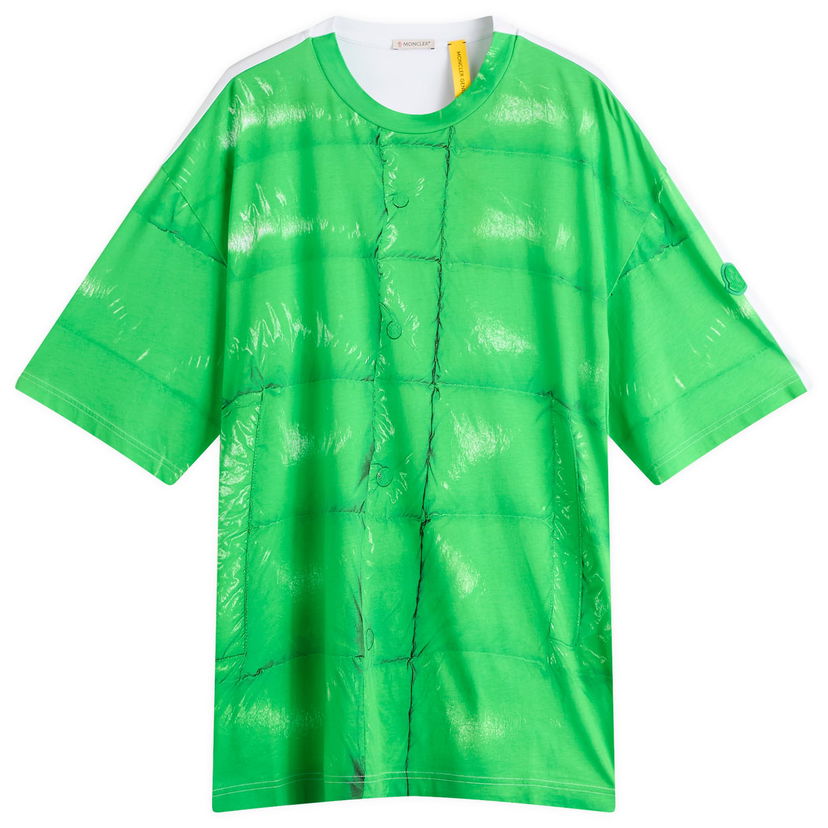 Majica kratkih rukava Moncler AWGE by A$AP Rocky Printed T-Shirt Zelena | 8C000-01-89AYW-86S