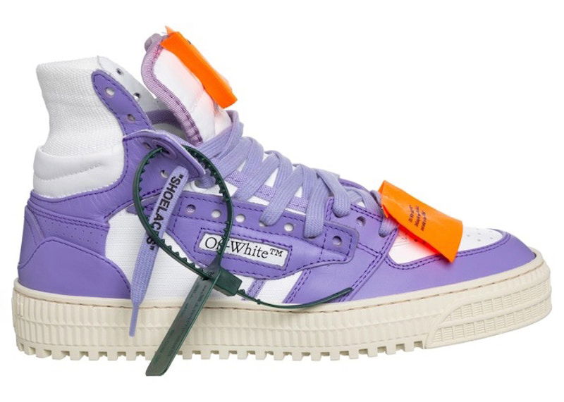 Tenisice i cipele Off-White 3.0 Off Court Leather White Purple Ljubičasta | OWIA112S23LEA0010137, 0