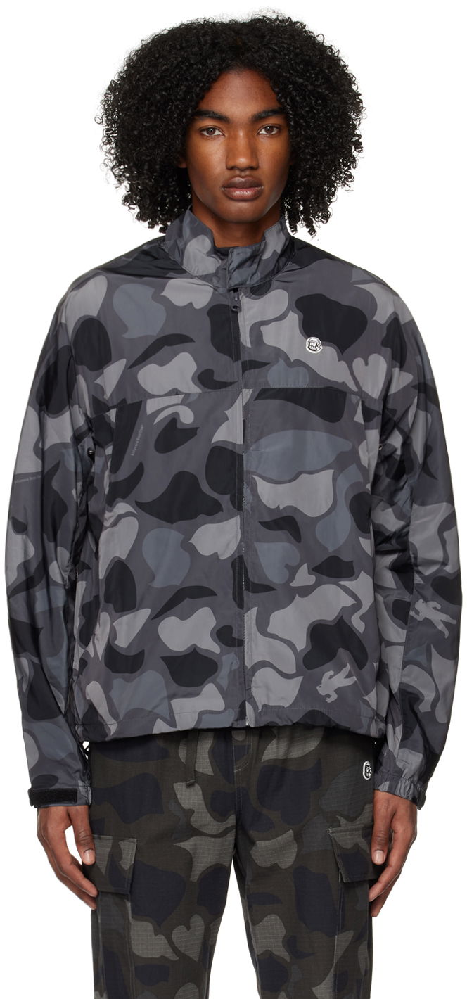 Vjetrovka BILLIONAIRE BOYS CLUB Billionaire Boys Club Camo Sports Jacket Siva | B22404