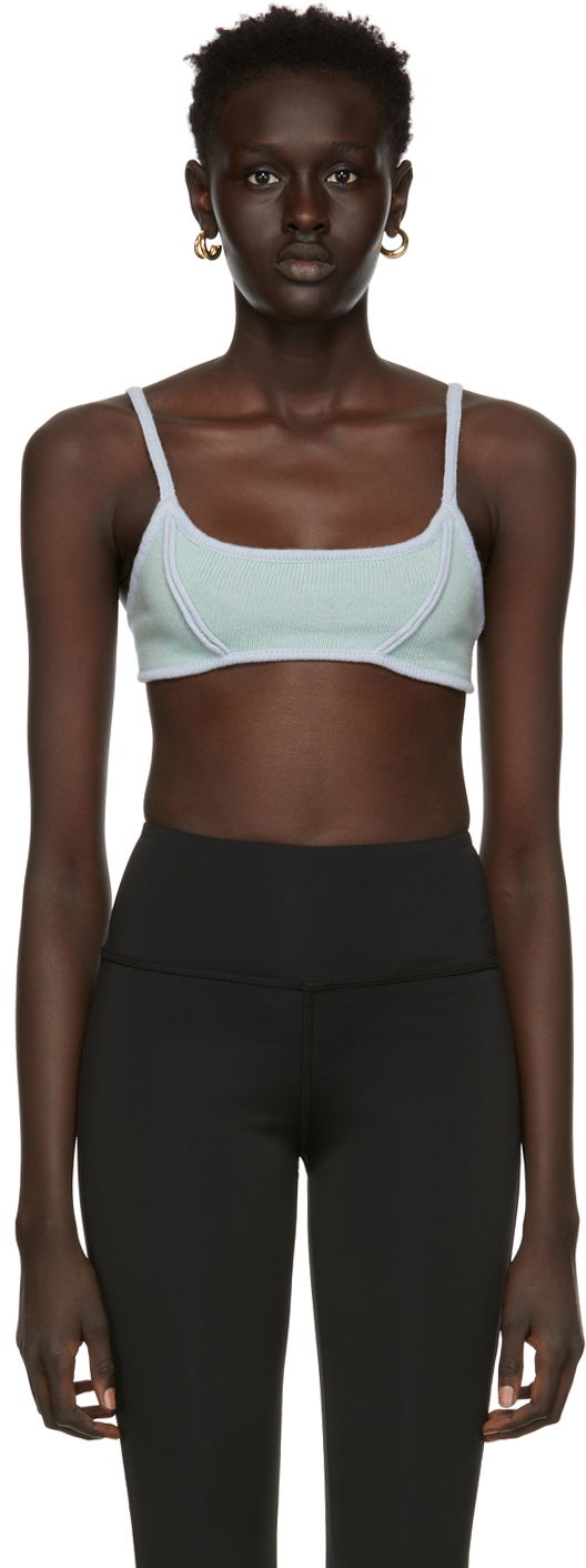 Grudnjak GUIZIO Guizio Exposed Seam Bra Zelena | DGF20G758A