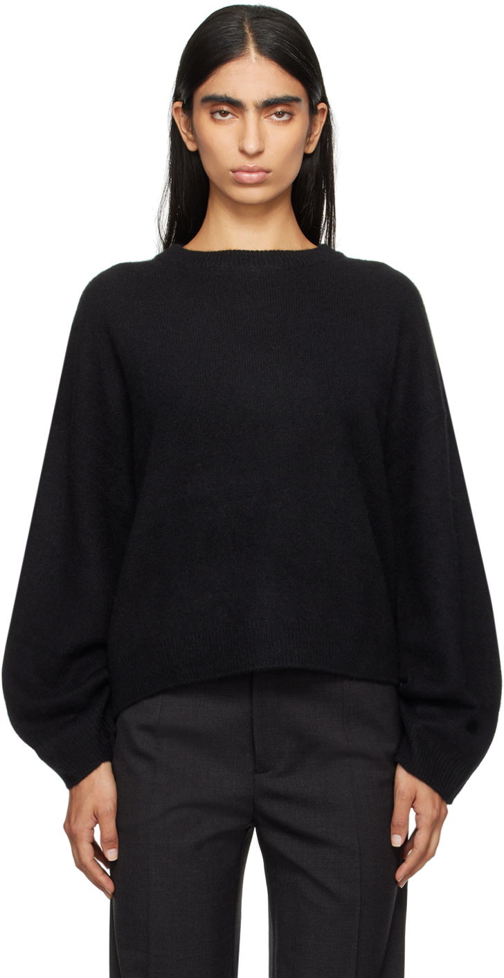 Džemper Loulou de Saison Loulou de Saison Ropo Sweater Crna | ROPO
