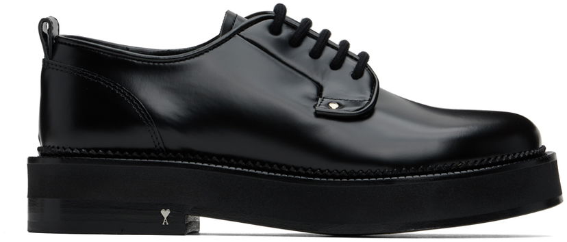 Njega cipela AMI AMI Paris Anatomical Toe Derbys Crna | USV024.AL0043