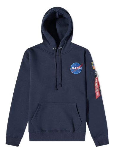 Dukserice Alpha Industries Space Shuttle Hoody Tamnoplava | 178317-07