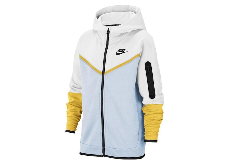 Dukserice Nike Kids Sportswear Tech Fleece Hoodie Plava | CU9223-102, 0