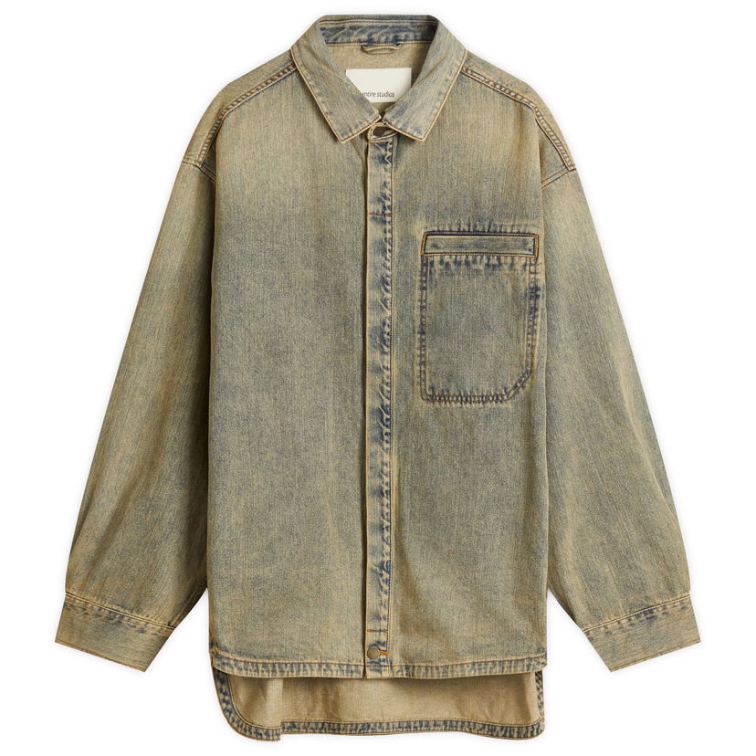 Košulja Entire Studios Entire Studios Herculean Denim Shirt Bež | ESU-S25-11005-SW