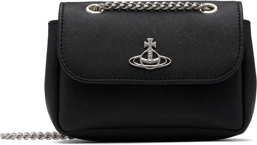 Ručna torbica Vivienne Westwood Vivienne Westwood Small Chain Bag Crna | 5C01000CW-S0021-
