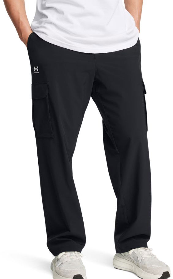 Cargo hlače Under Armour UA Vibe Woven Cargo Pants Crna | 1386558-001, 0