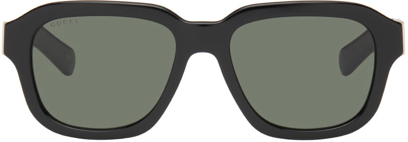 Sunčane naočale Gucci Black Square Sunglasses Crna | GG1508S-001