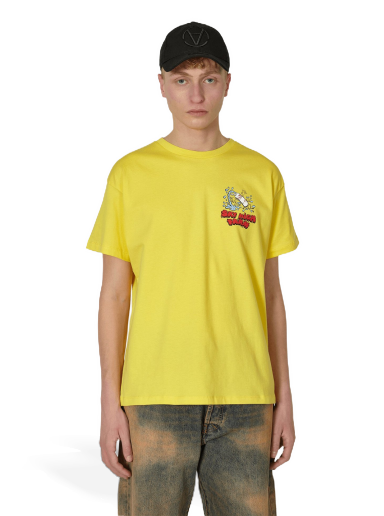 Majica kratkih rukava Sky High Farm Flatbush Printed T-Shirt Žuta | SHF03T003 1