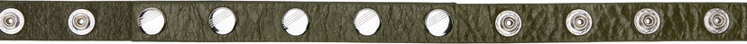 Pojasevi The Attico Attico Press-Stud Belt Zelena | 250WKE00027 LBT110AA