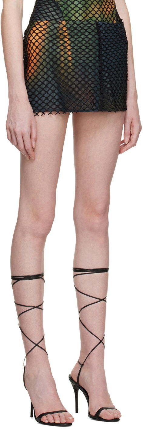 Suknja Miaou Miaou Fig Miniskirt Crna | 4016FNTAUR, 1