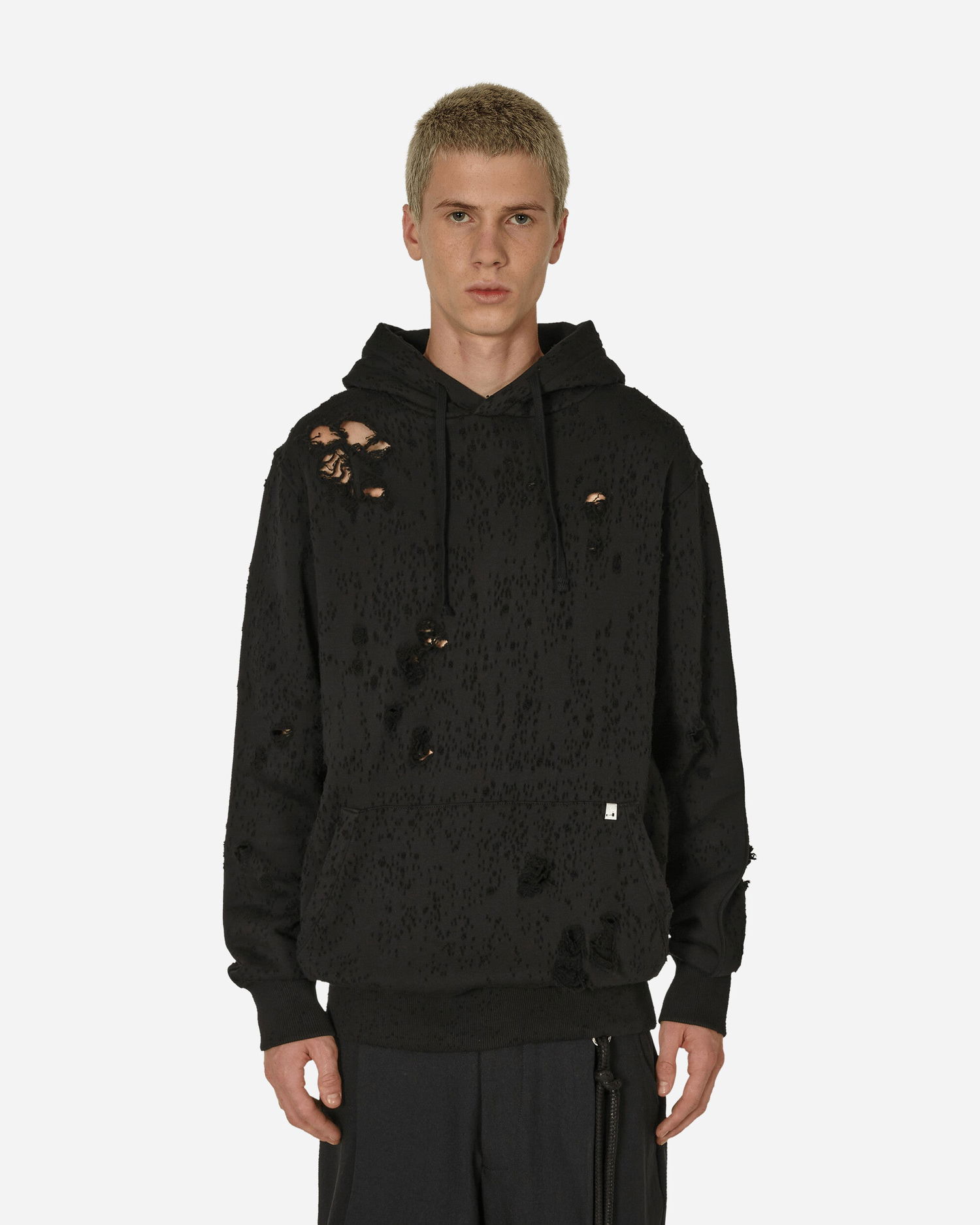 Dukserice 1017 ALYX 9SM Destroyed Lightercap Hoodie Crna | AAUSW0221FA01 BLK0001, 0