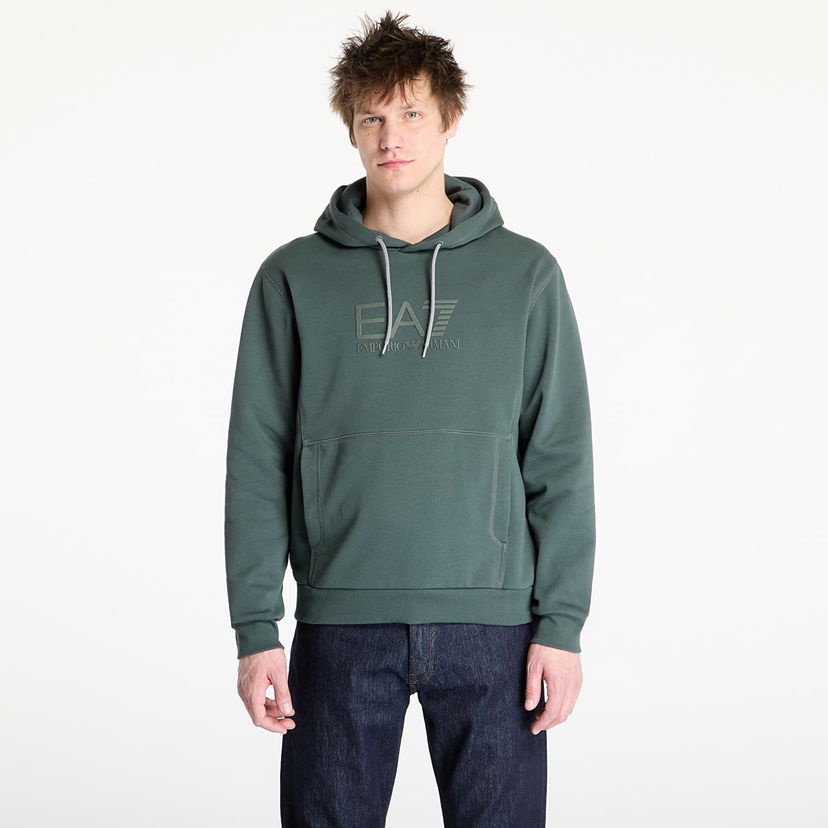 Dukserice Emporio Armani EA7 Emporio Armani Train Visibility Hoodie Zelena | 7M000240AF10377U8109