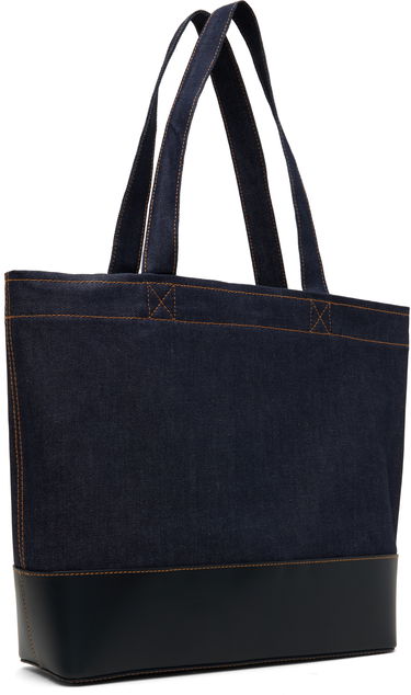 Tote bag A.P.C. A.P.C. Axel E/W Denim Tote Plava | CODDP-M61917, 4