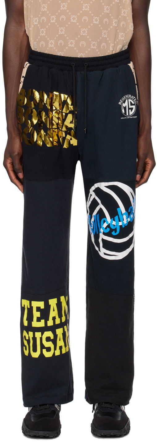 Trenirka Marine Serre Regenerated Sweatpants Crna | MPA053 UJER0003