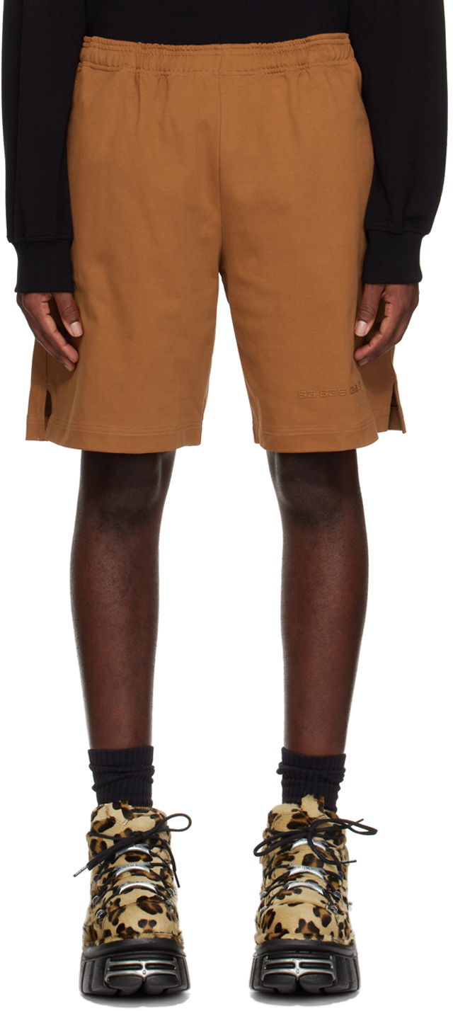 Kratke hlače VETEMENTS Drawstring Shorts Smeđa | VL16PA300X