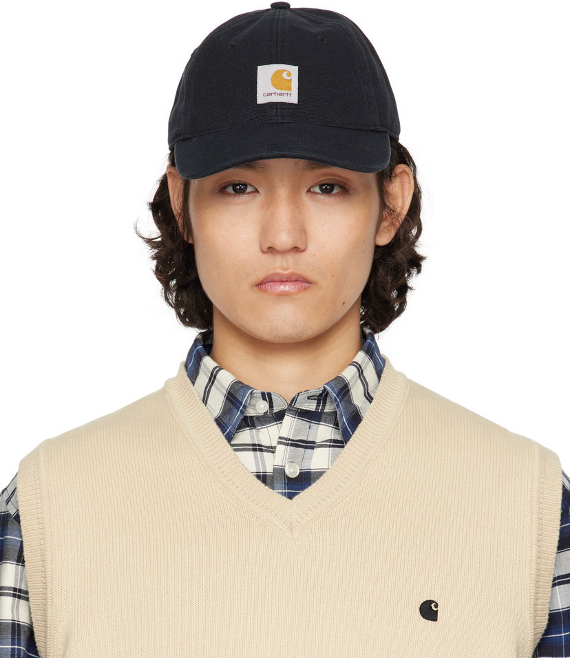 Kapa Carhartt WIP Icon Baseball Cap Crna | I033359