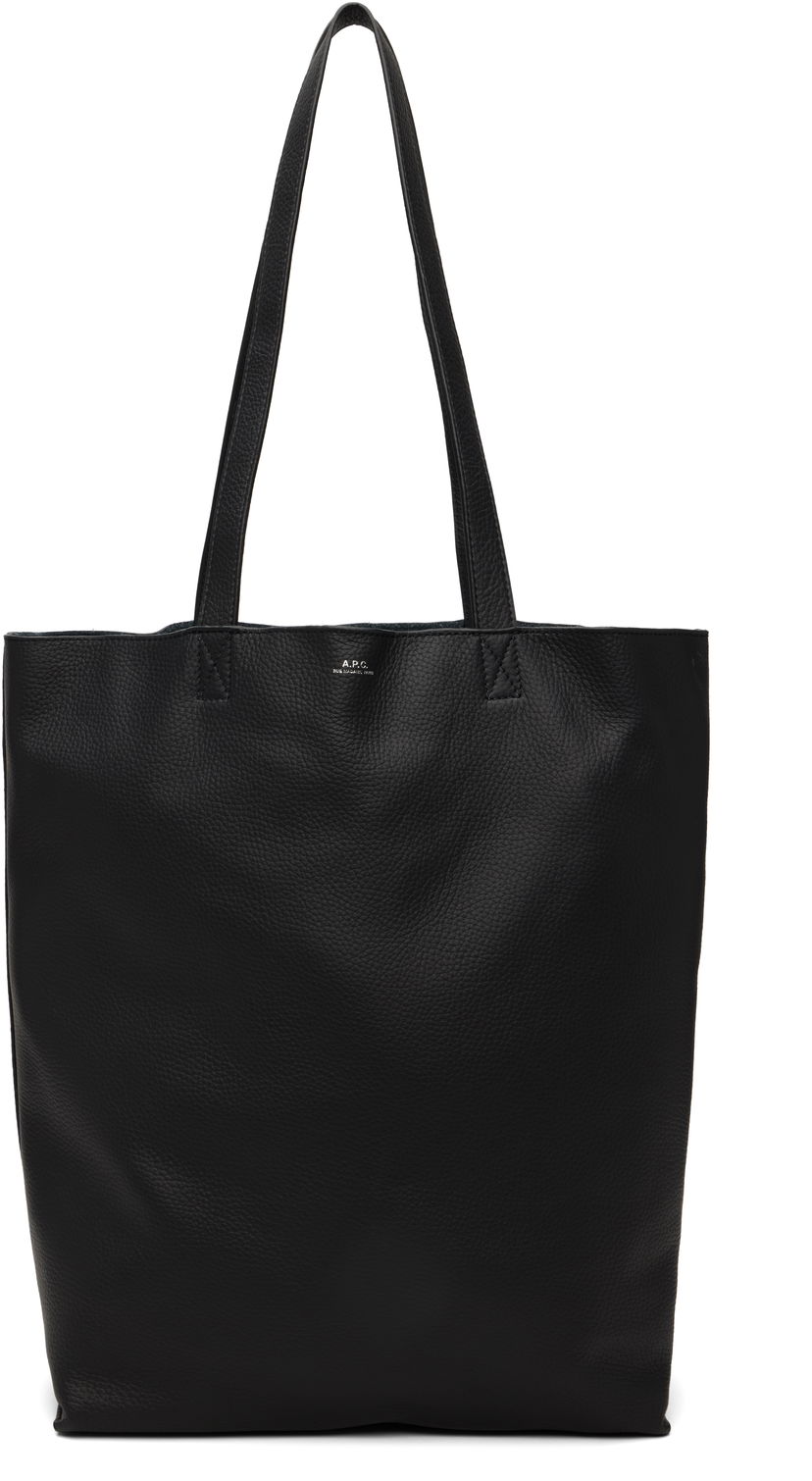 Tote bag A.P.C. A.P.C. Maiko Leather Tote Bag Crna | PXCBC-M61500