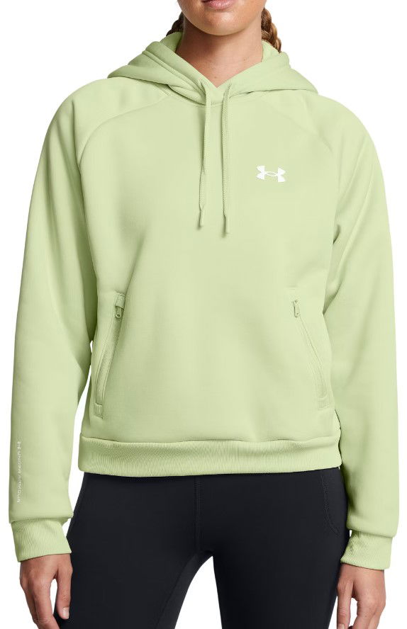 Dukserice Under Armour Hoodie With Kangaroo Pocket Zelena | 1386504-383