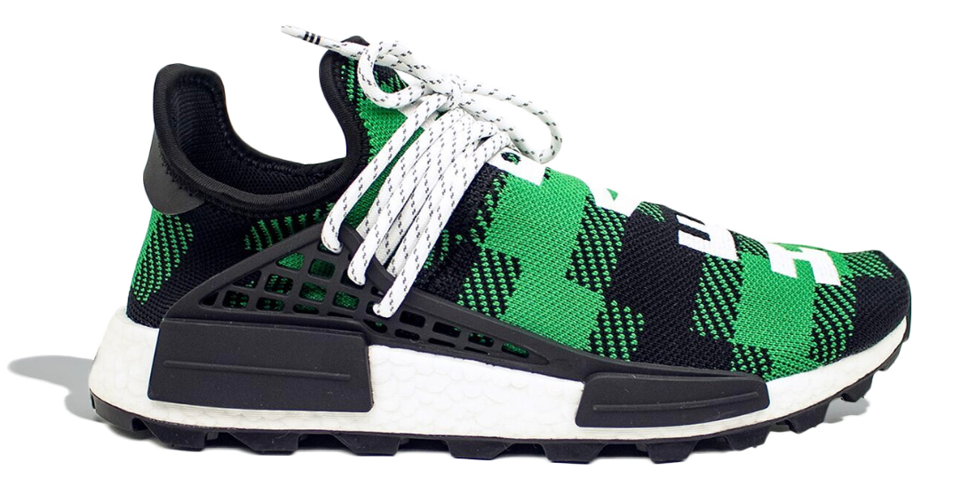 Tenisice i cipele adidas Originals NMD Hu Pharrell x BBC Green Plaid Višebojno | EF7388, 0