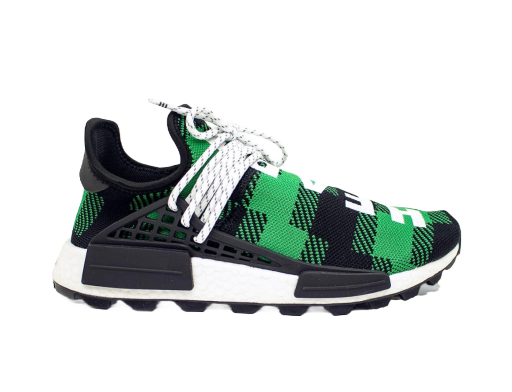 Tenisice i cipele adidas Originals NMD Hu Pharrell x BBC Green Plaid Višebojno | EF7388