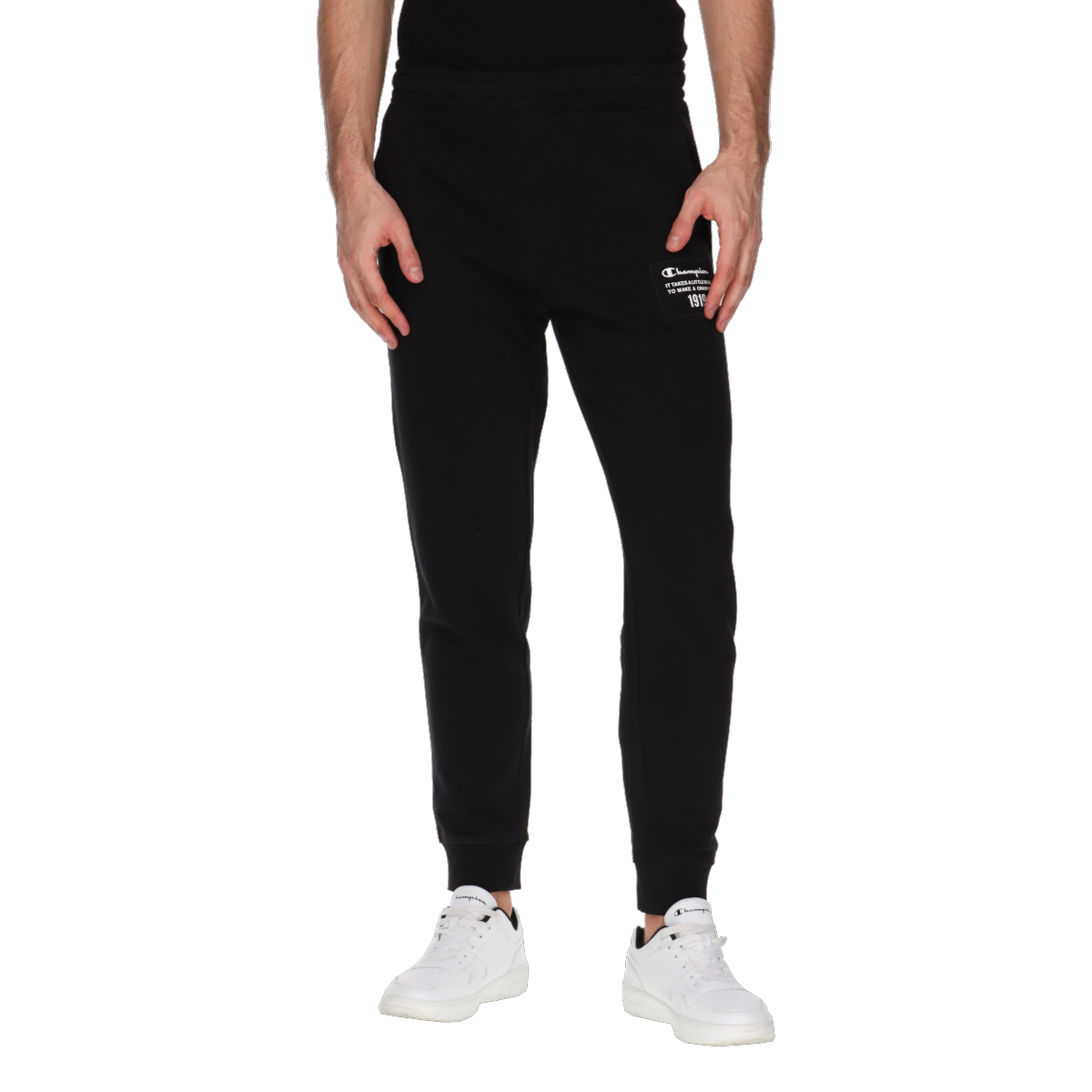 Trenirka Champion Raw Logo Joggers Crna | 220522-KK001, 0
