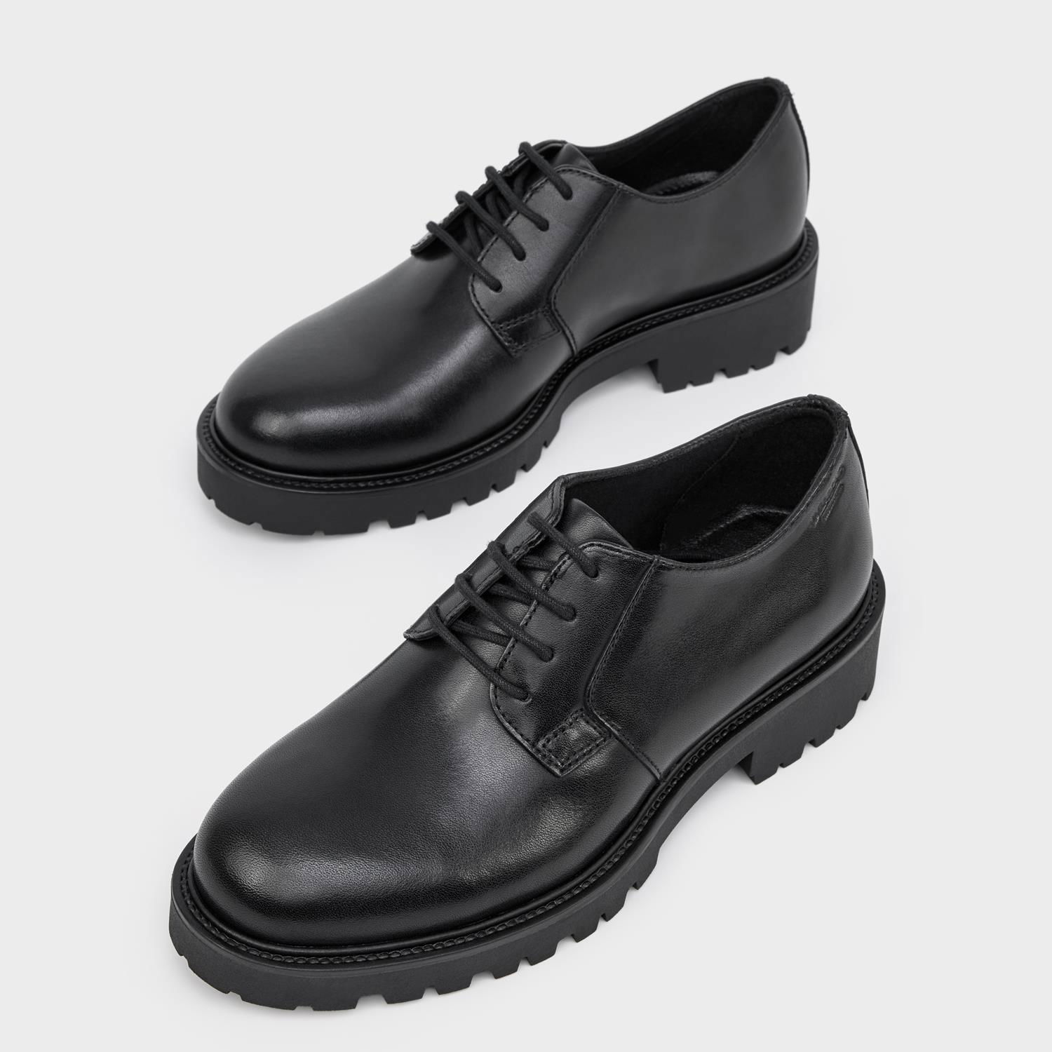 Tenisice i cipele Vagabond Kenova Leather Derby Shoes Crna | 5241-601-20, 0