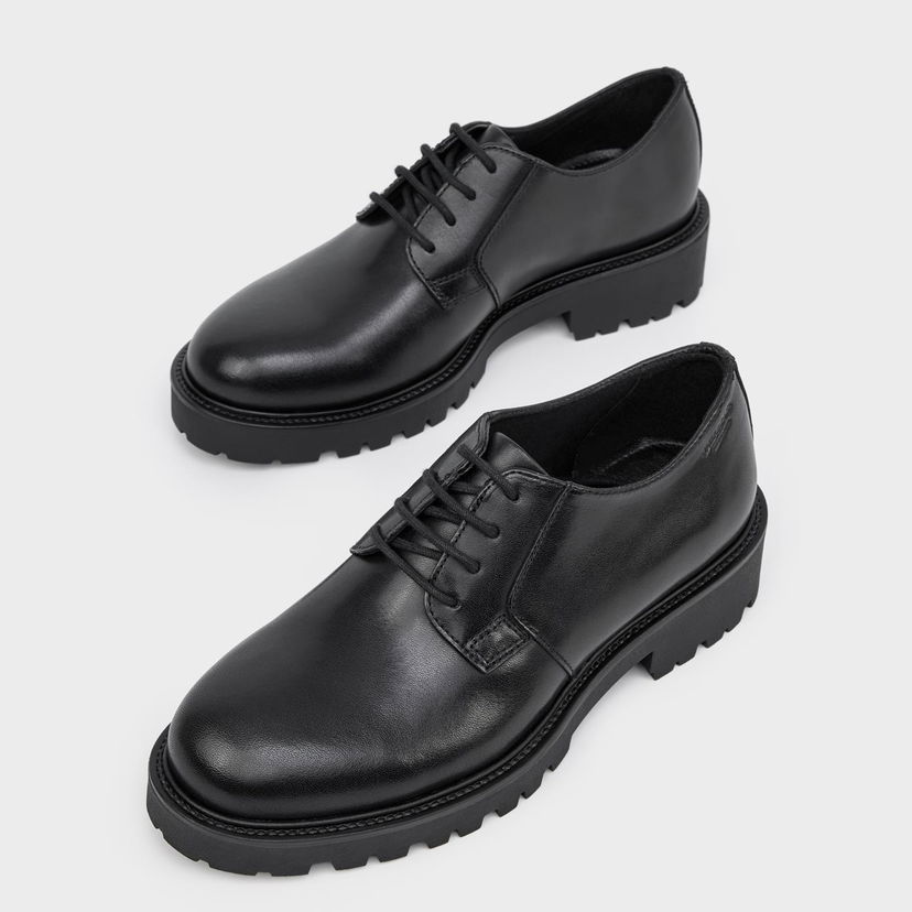 Tenisice i cipele Vagabond Kenova Leather Derby Shoes Crna | 5241-601-20