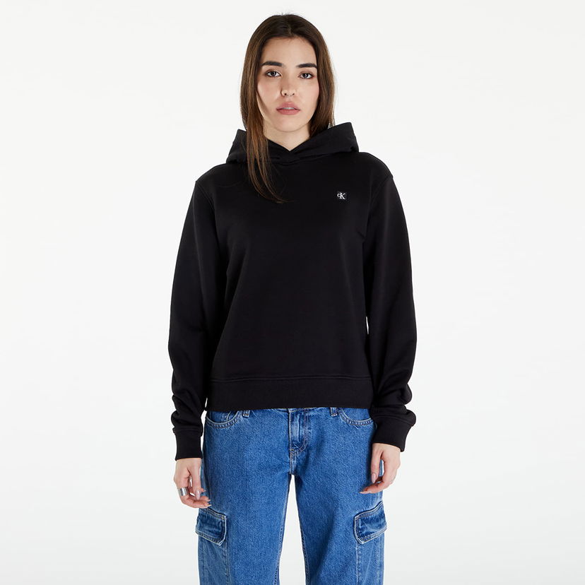 Dukserice CALVIN KLEIN Embro Badge Regular Hoodie Crna | J20J223227 BEH
