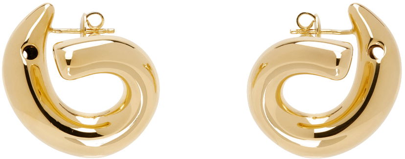 Naušnice Bottega Veneta Earrings Metalik | 795603 VAHU0