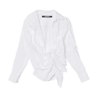 Košulja Jacquemus La Chemise Bahia Shirt Bijela | 213SH002 1020 100, 0